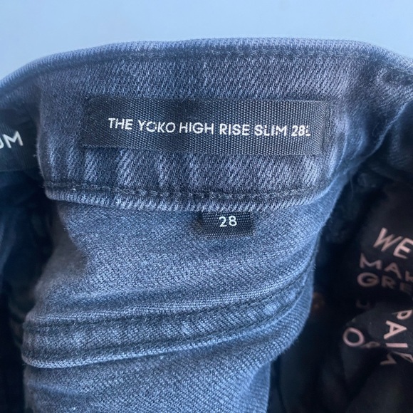 Denim Forum The Yoko High Rise Slim Size 28 - Picture 10 of 13